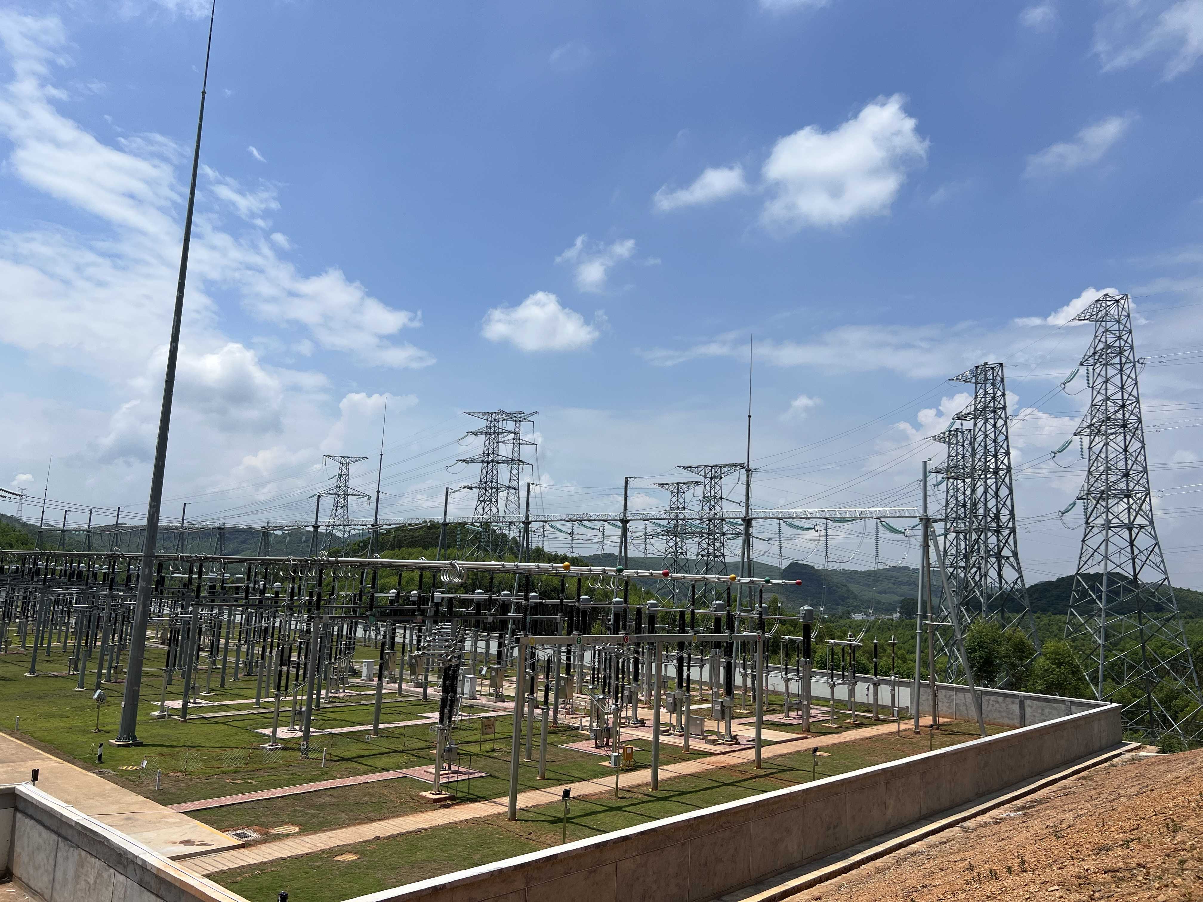 中航象州风光储一体化项目对侧蓬莱站220kV间隔扩建工程